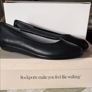 Rockport Women's Classic Black Flats